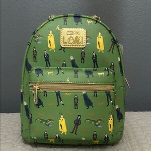 Marvel Studios Loki Green Mini Backpack